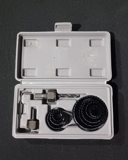 11pieces Hole Saw Kit Drilling Tools Set Wood Metal Cutter