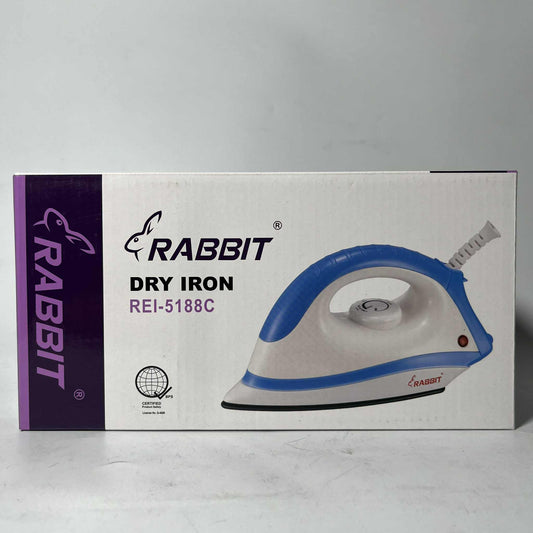 Rabbit Electric Non Stick Dry Iron REI 5188C