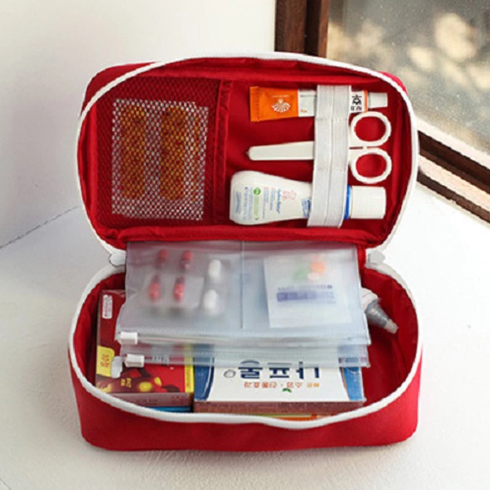 Oxford First Aid Kit Compartment Epidemic Prevention Kit for Camping Travel