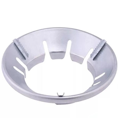 Windproof Gas Stove Cover Pot Holder Wind Shield Stainless