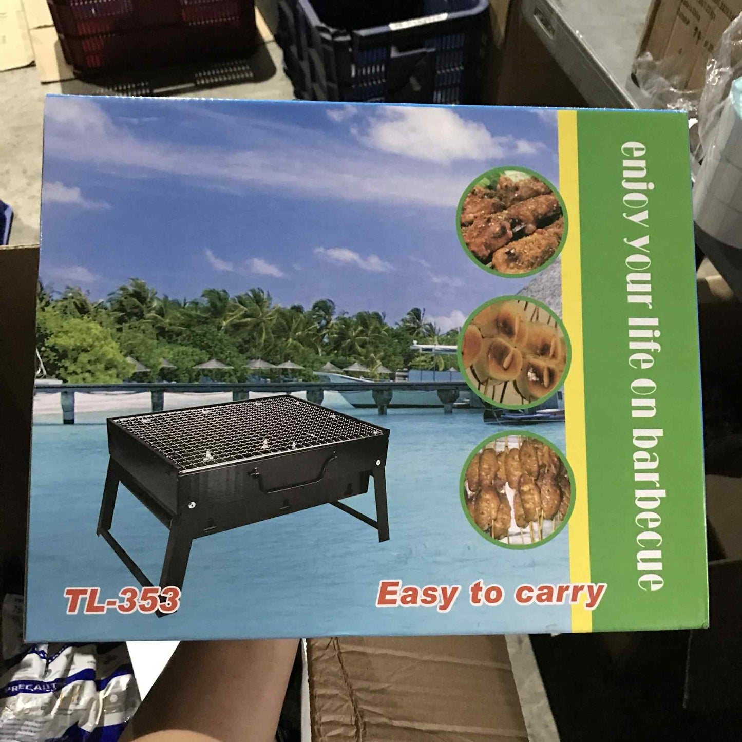 [A1-1480] Portable Barbecue Griller Foldable TL-353