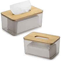 Rectangular Tissue Box Acrylic