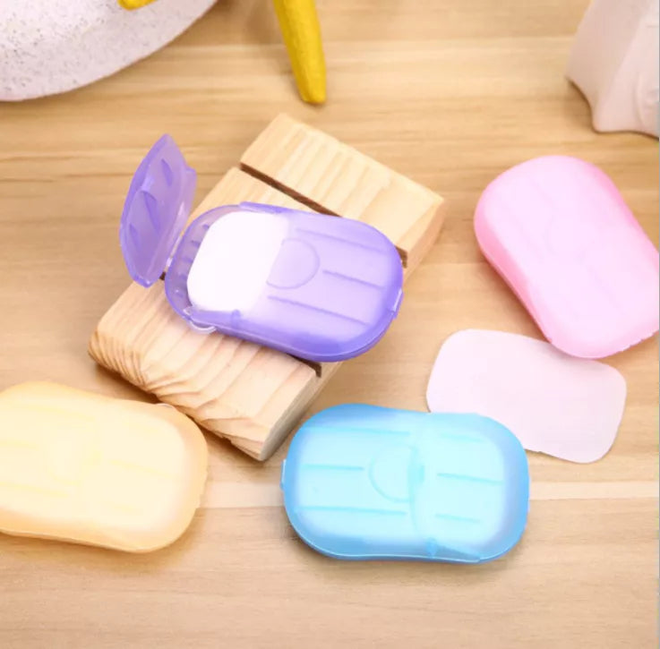 Travel Washing Hand Soap Paper Mini Soap