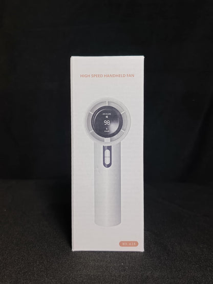 High Speed Handheld Turbo Fan Rechargeable Mini Fan WX-638