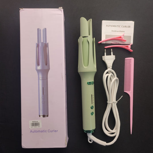CY-886 Automatic Hair Curler - Green