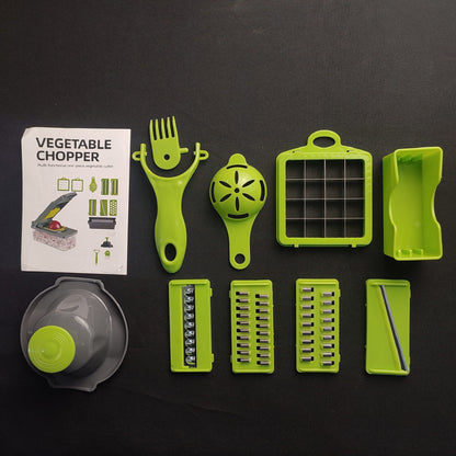 Kitchen Ideas 16 in 1 Set Veggie Slicer Multi-Functional Vegetable Cutter