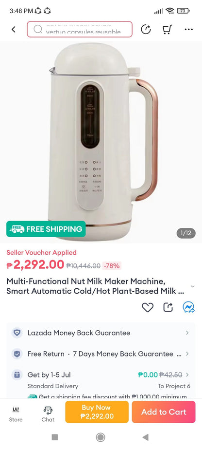 D17 Yalulu Soybean Milk Blender