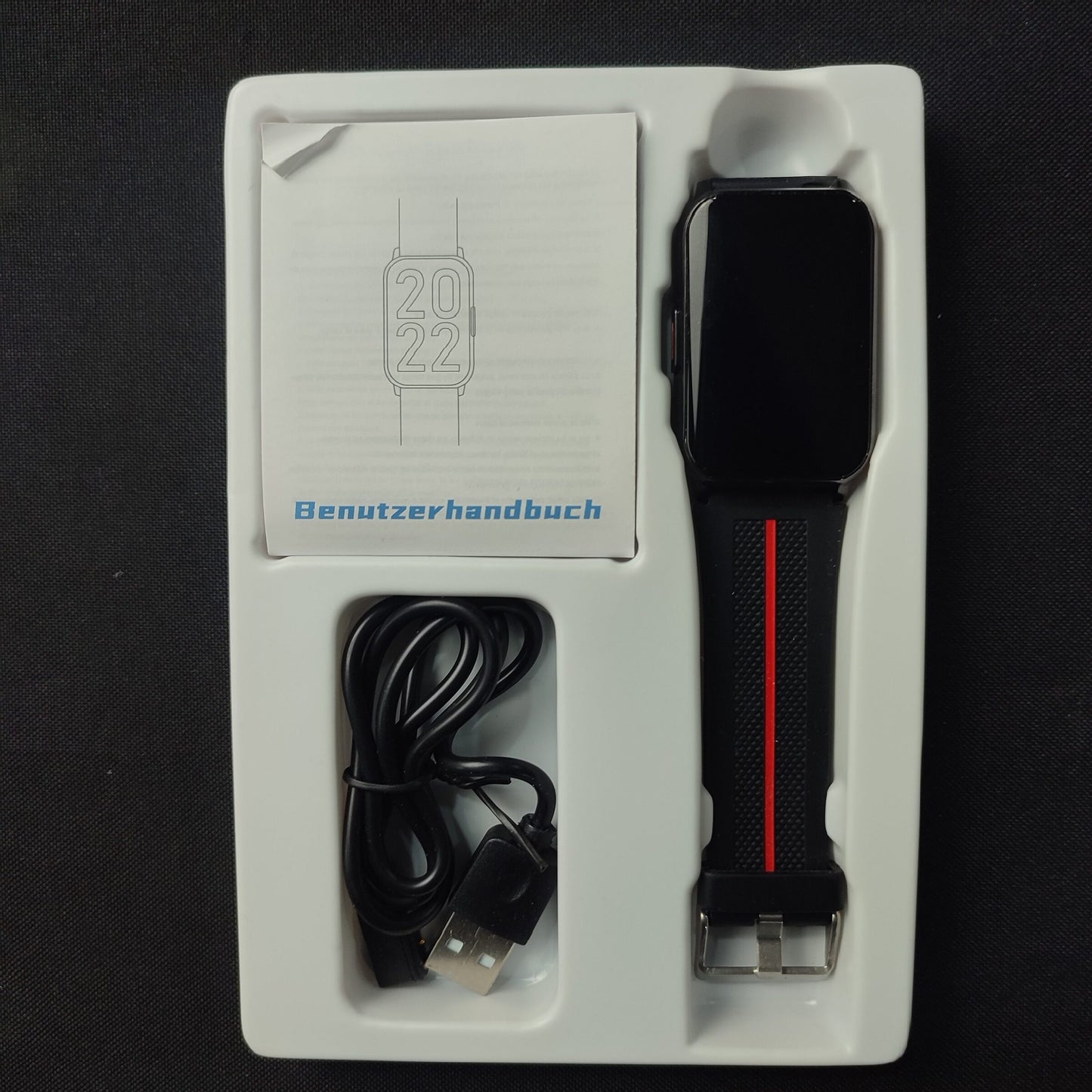 H76 Smart Watch Your Fitness And Health Tracker - Black