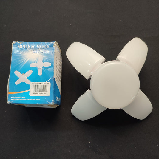 Mini Fan Blade Led Bulb 28w