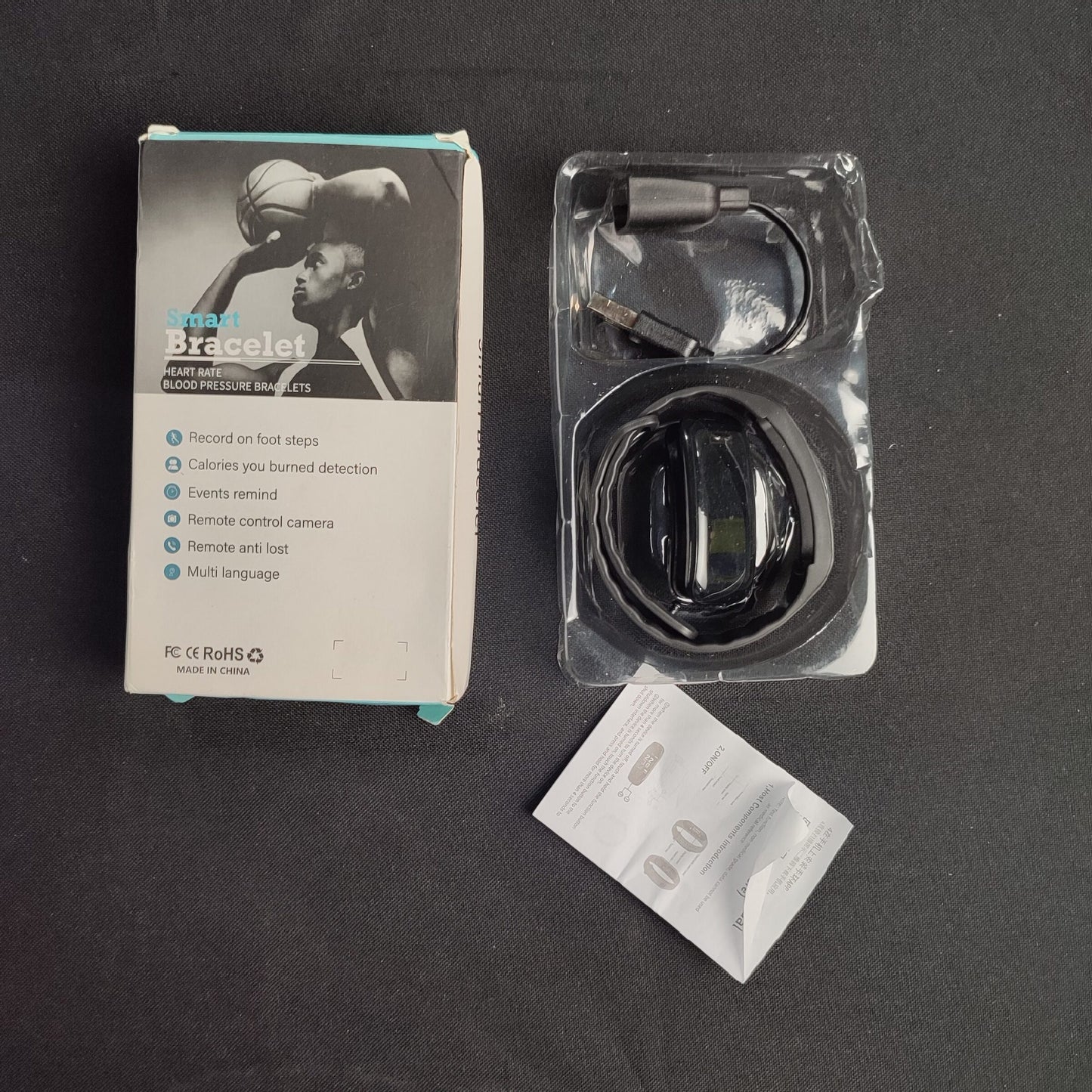 Model 118plus Smart Bracelet - Black