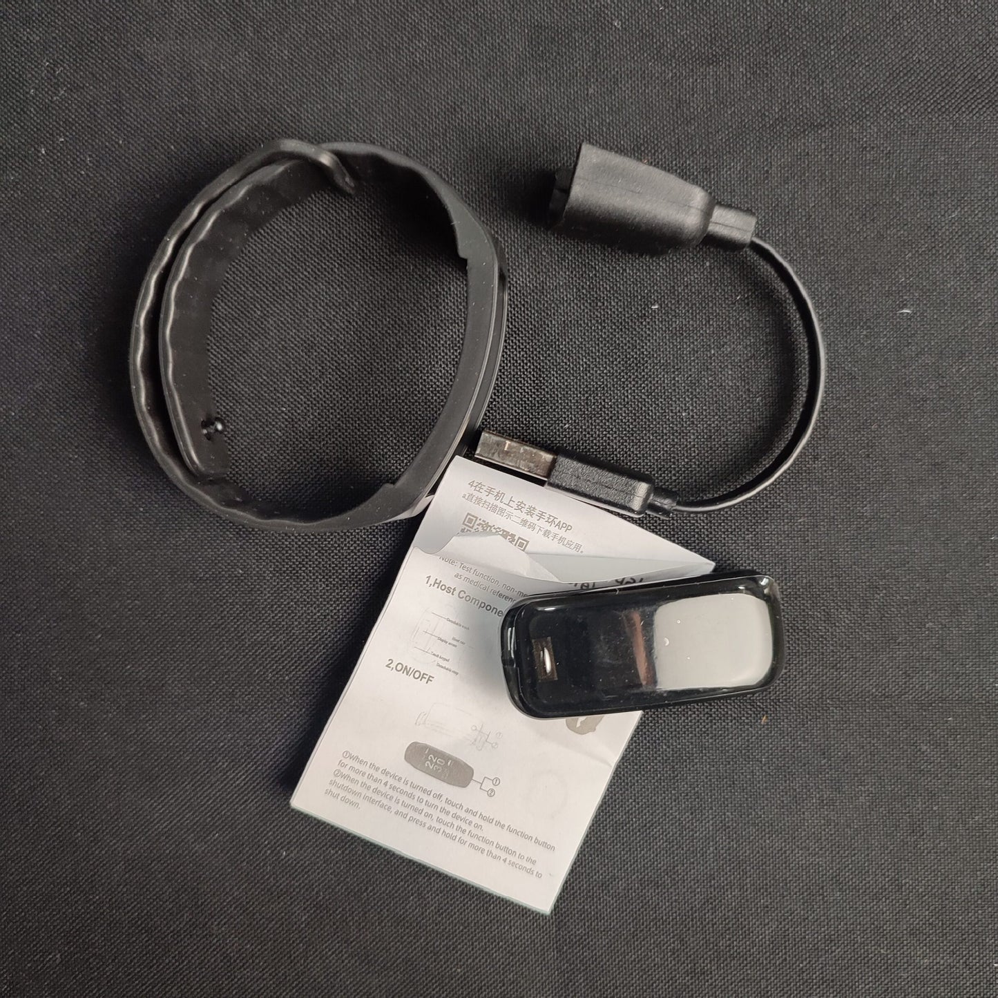 Model 118plus Smart Bracelet - Black