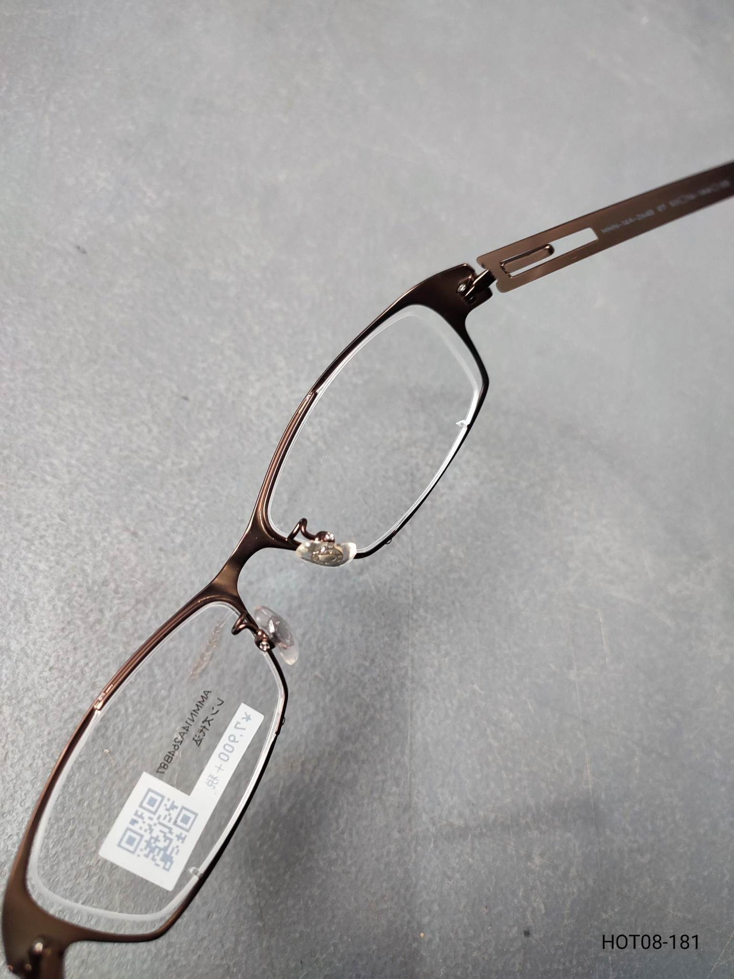 Plastic Frame JINS Matt Brown (AMMN14A264B87) Eyeglass