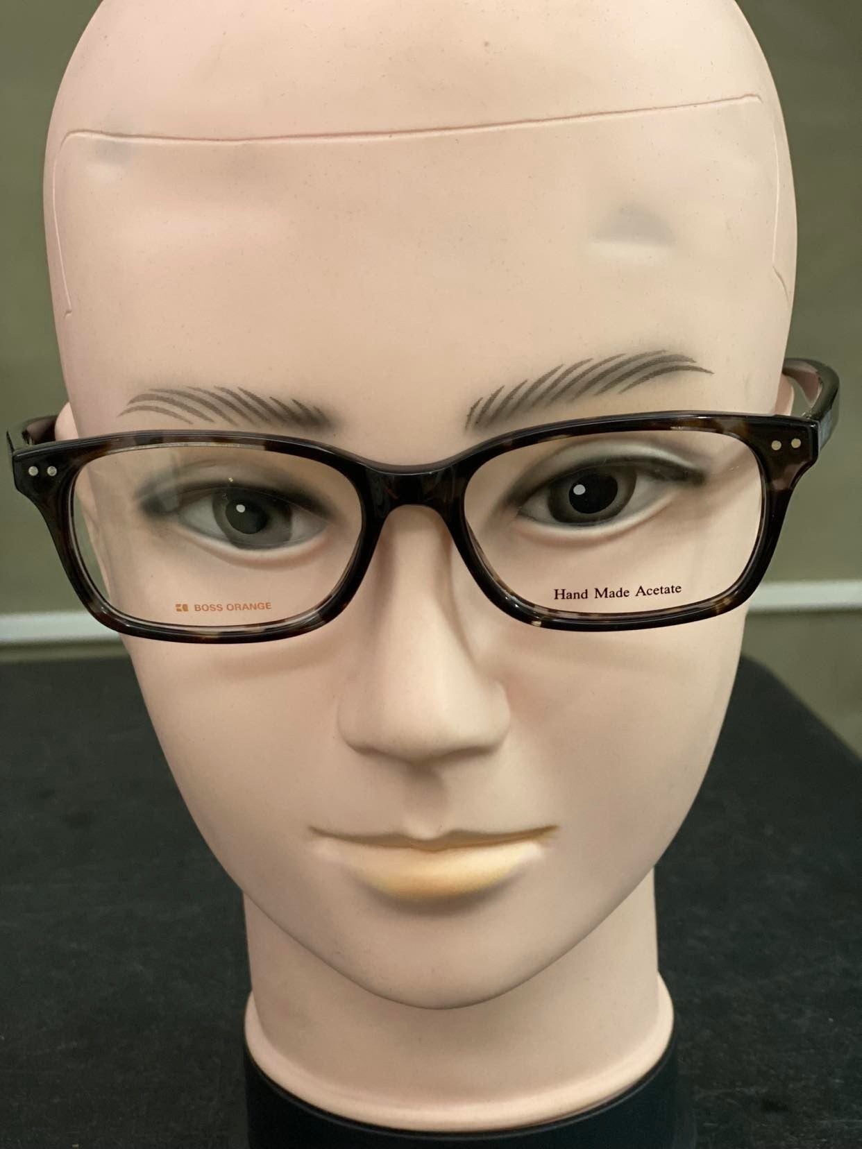 Plastic Frame BOSS ORANGE Black/Gray (B0 0024 ACF) Eyeglass