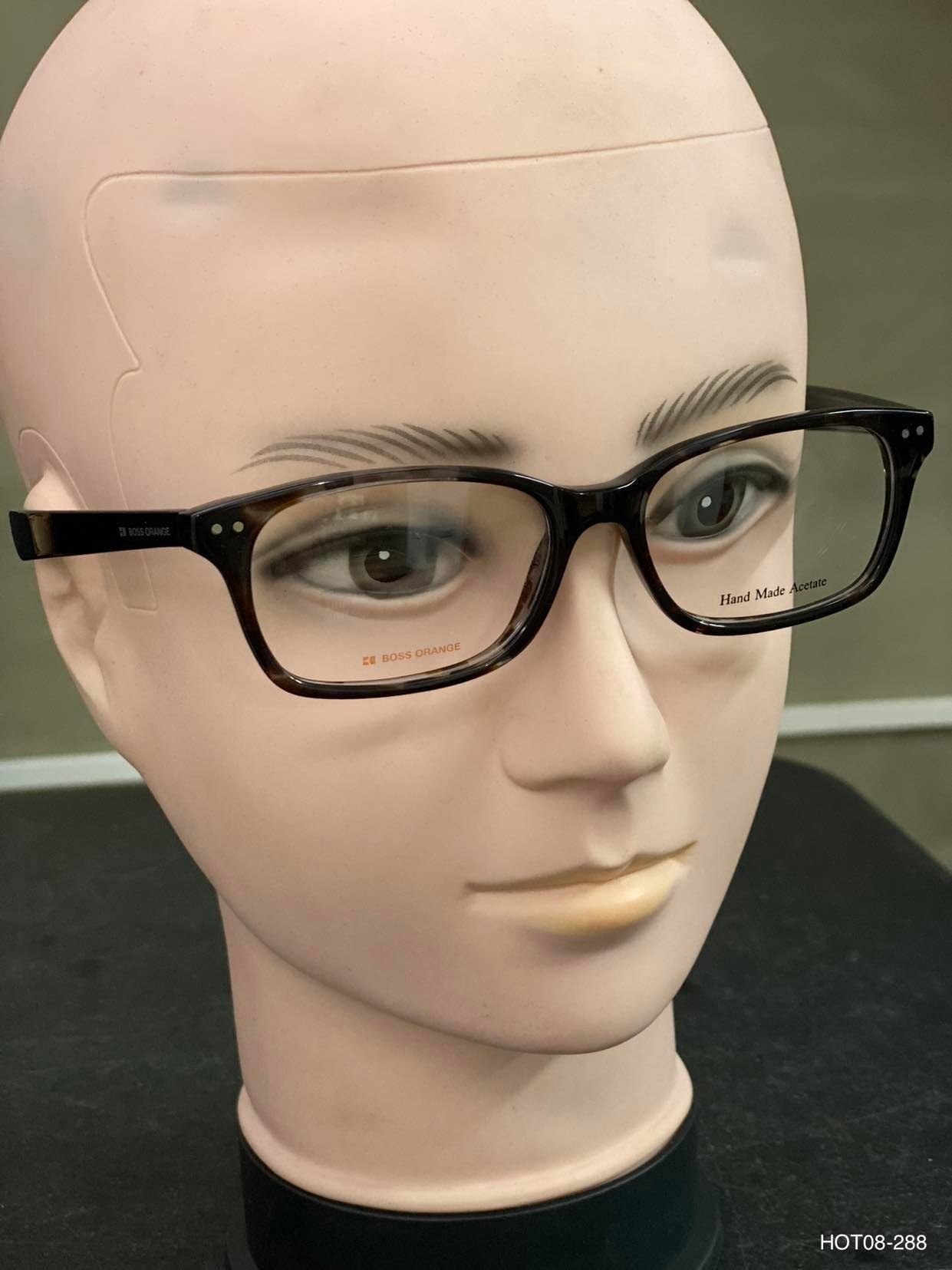 Plastic Frame BOSS ORANGE Black/Gray (B0 0024 ACF) Eyeglass