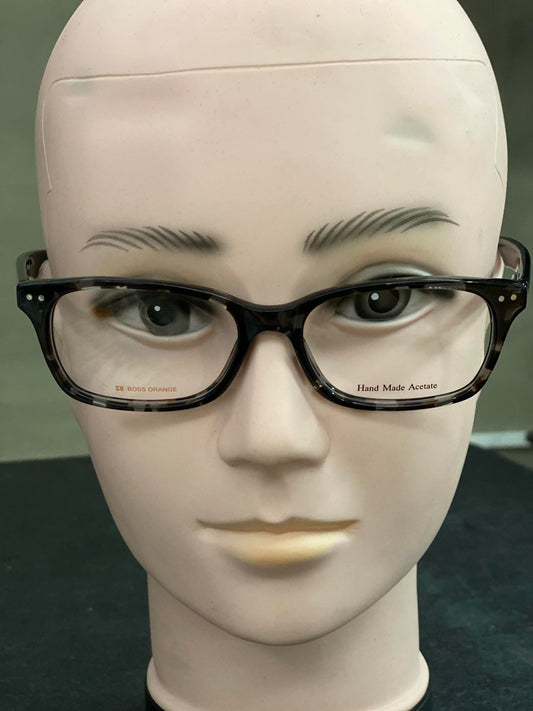 Plastic Frame BOSS ORANGE Black/Gray (BO 0024 ACF) Eyeglass