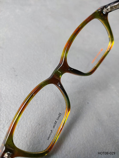 Plastic Frame BOSS ORANGE Brown/Green(BO-0024AF6) Eyeglass