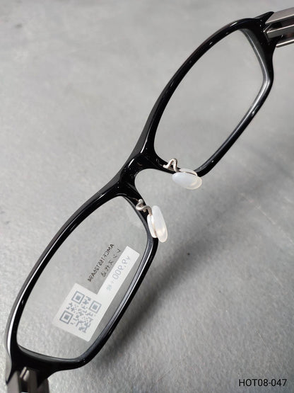 Plastic Frame JINS Black (AMCF15S126A94) Eyeglass