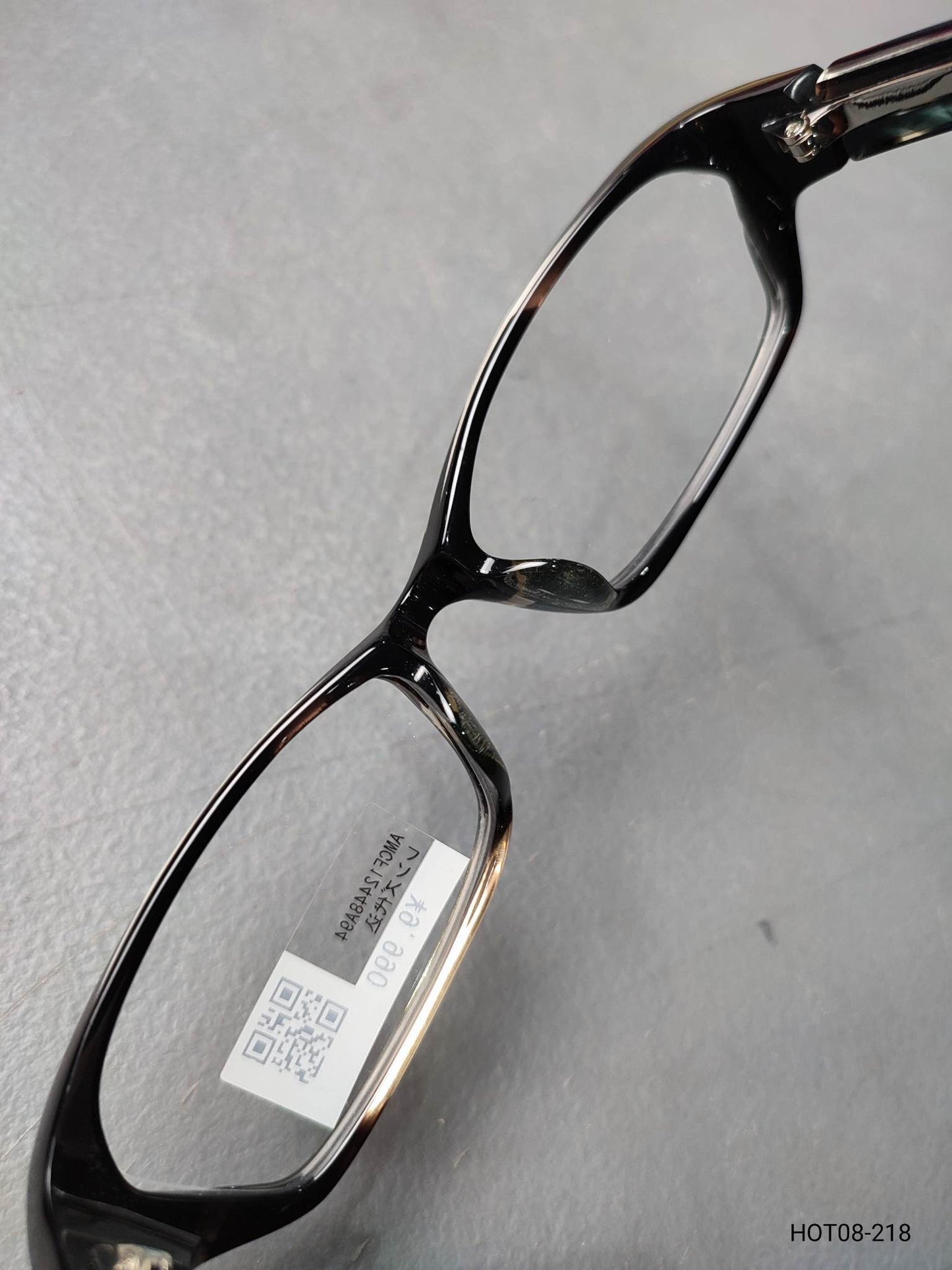 Plastic Frame JINS Black AMCF12448A94 (AMCF12448A94) Eyeglass