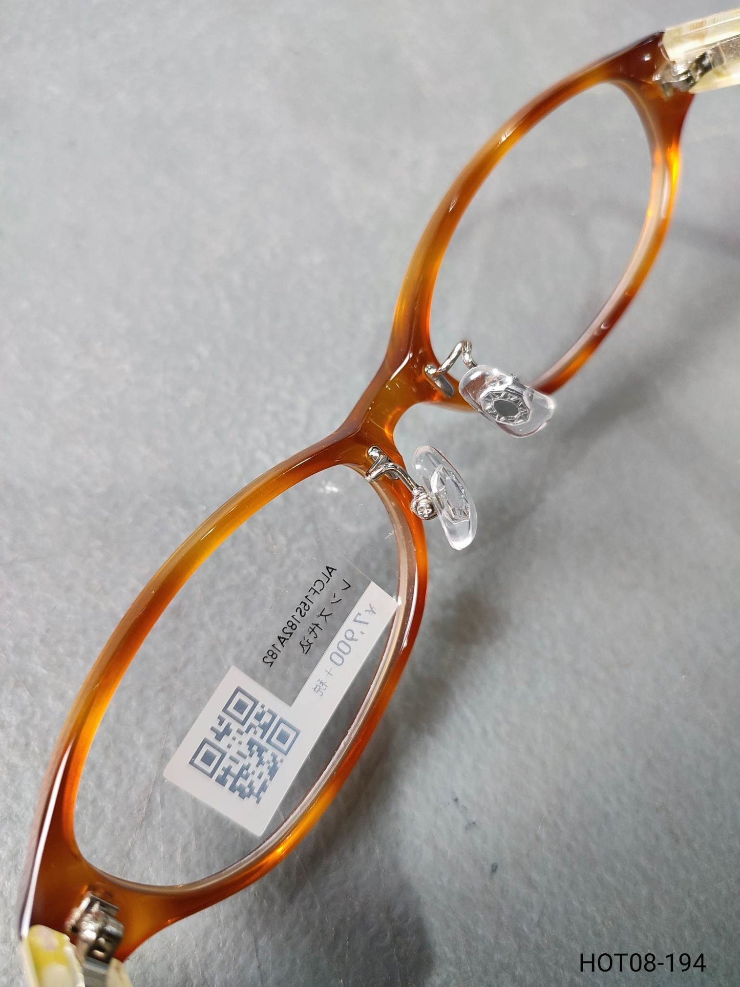 Plastic Frame JINS Floral/Yellow (ALCF15S182A182) Eyeglass