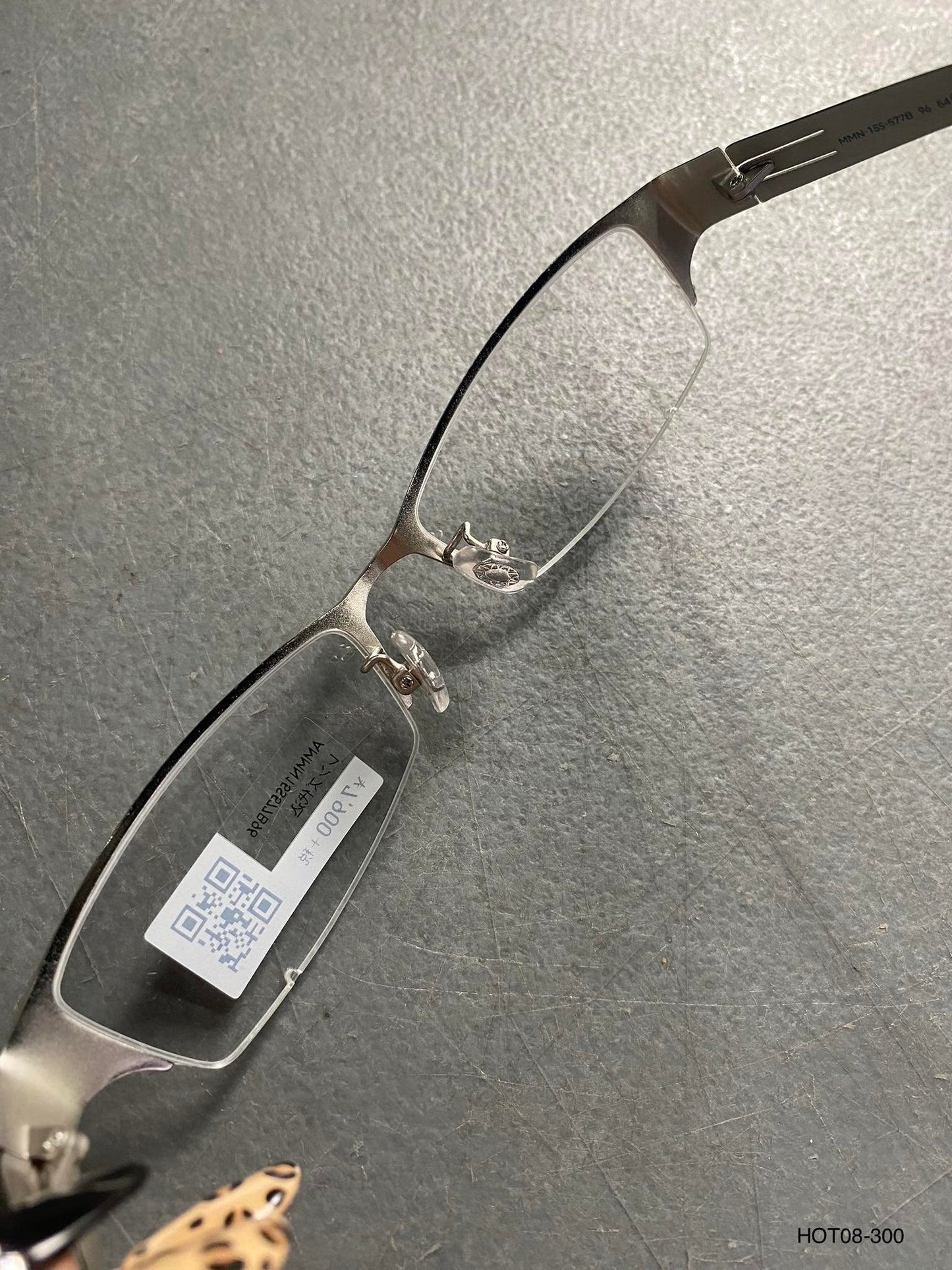 Plastic Frame JINS Silver (AMMN15S577B96) Eyeglass
