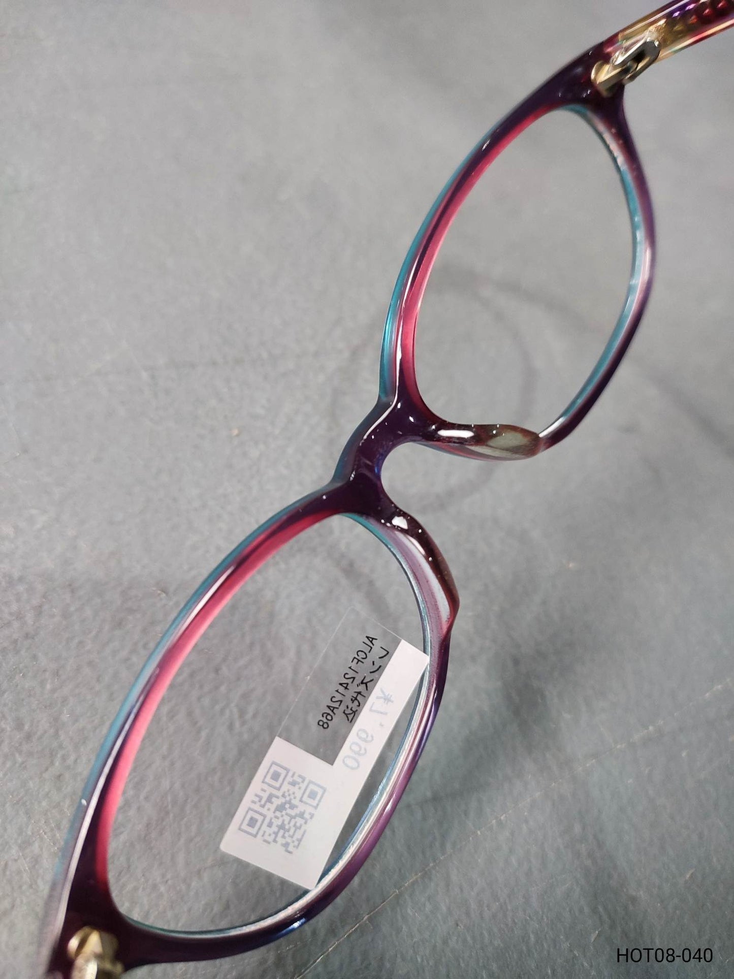 Plastic Frame JINS Violet/Blue (ALCF12412A68) Eyeglass