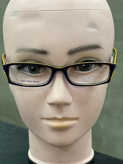Plastic Frame SAFILO Blue Yellow (B&B 808 BZH) Eyeglass