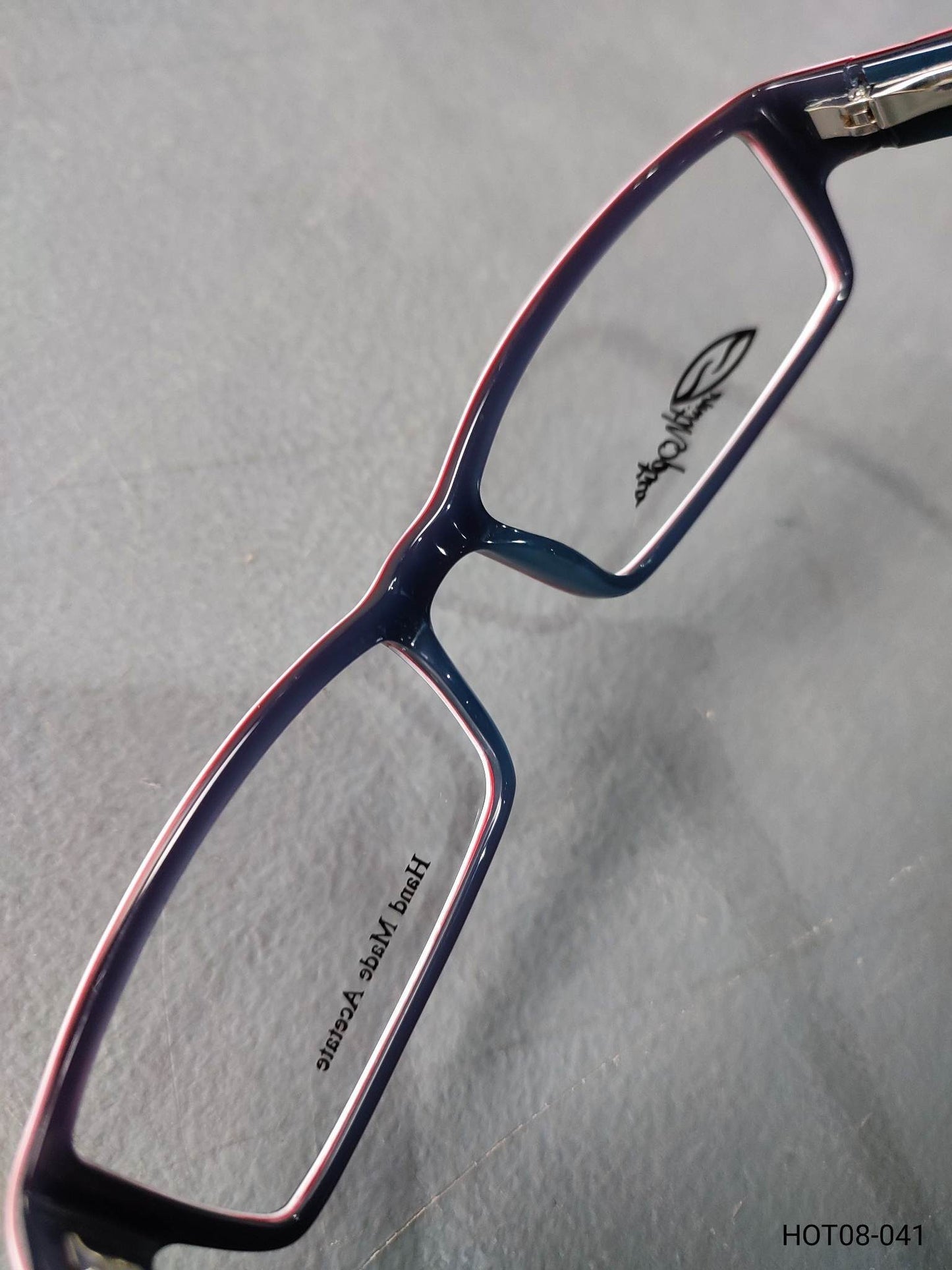 Plastic Frame SMITH OPTICS Black/White/Red (INTERSECTION OIV) Eyeglass