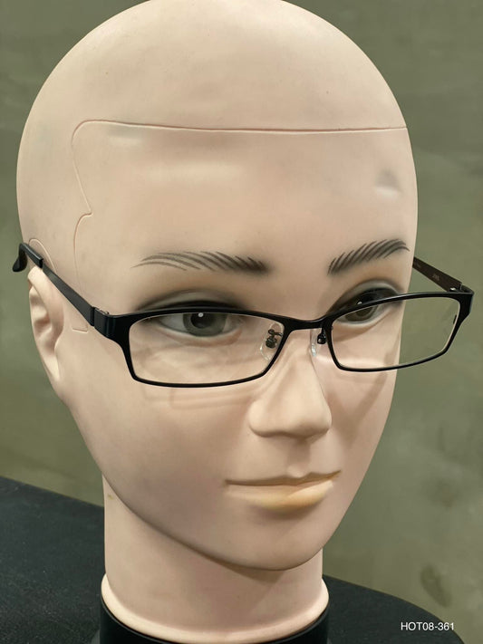 Plastic/Metal Frame Eyeglass JINS Matt Black (AMMF15S061E94)