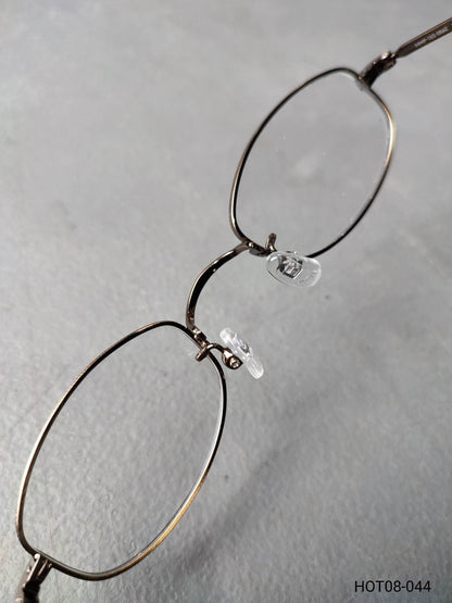 Plastic/Metal Frame JINS Gold (MMF-15S-056E) Eyeglass