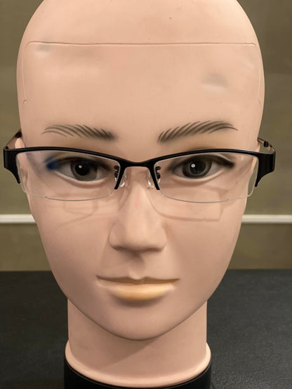 Plastic/Metal Frame JINS Matt Black (MMN15S577F94) Eyeglass
