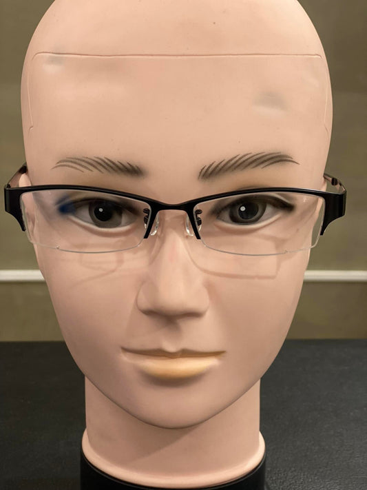 Plastic/Metal Frame JINS Matt Black (MMN15S577F94) Eyeglass