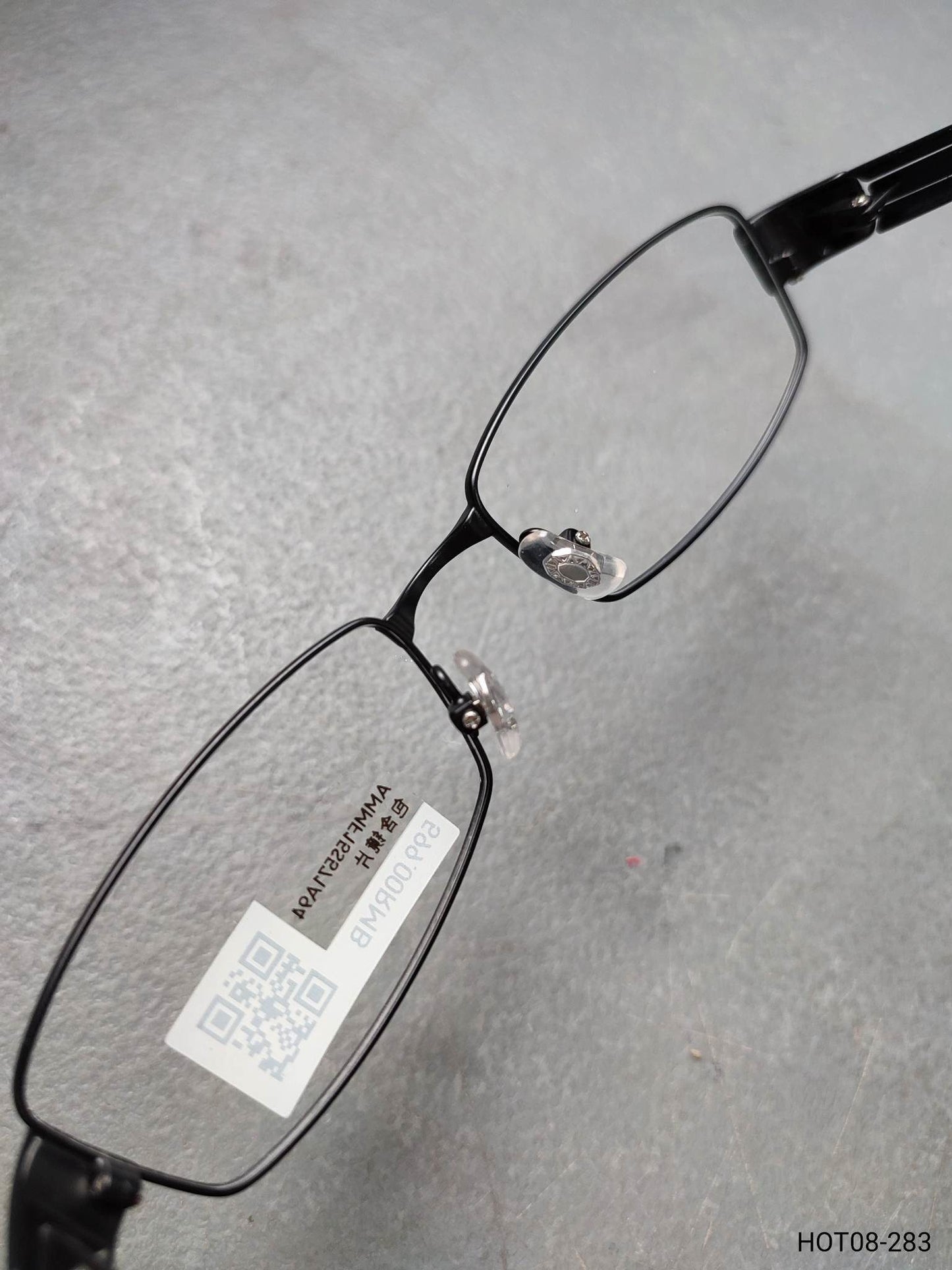 Plastic/Metal Frame JINS Matt/Black (AMMF15S571A94) Eyeglass