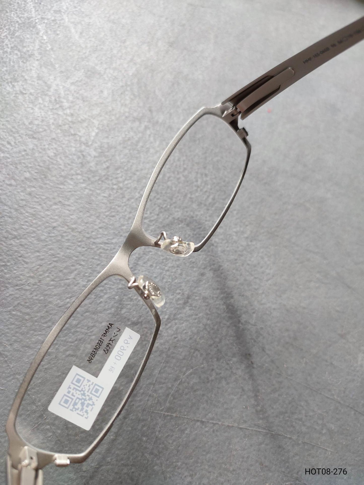 Plastic/Metal Frame JINS Silver (AMMF15S065B96) Eyeglass