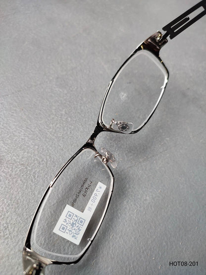 Plastic/Metal Frame JINS Silver (AMMN14A264B96) Eyeglass