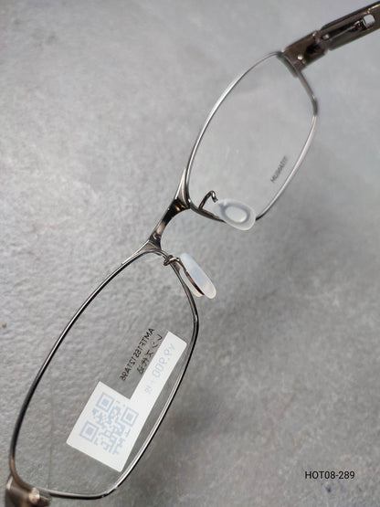 Plastic/Metal Frame JINS Silver (AMMN15S047F96) Eyeglass