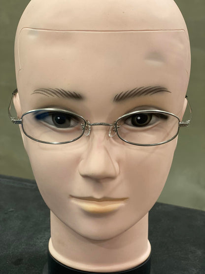 Plastic/Metal Frame JINS Silver (MMF15S056E96) Eyeglass