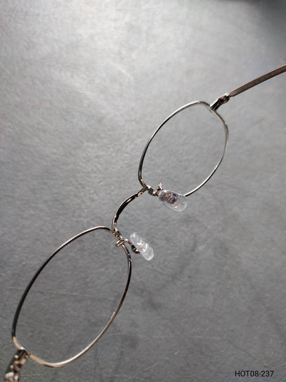 Plastic/Metal Frame JINS Silver (MMF15S056E96) Eyeglass