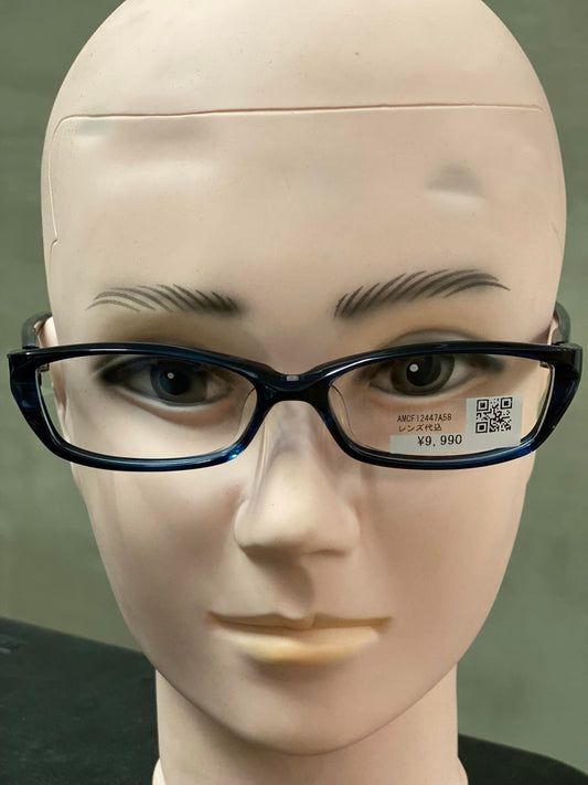 Plastic/Metal Frame JINS Transparent Blue (AMCF12447A58) Eyeglass
