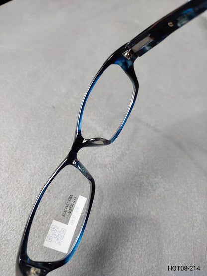 Plastic/Metal Frame JINS Transparent Blue (AMCF12447A58) Eyeglass