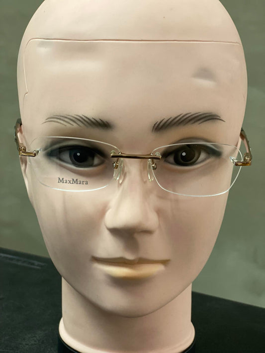 Plastic/Metal Frame MAX MARA Powder Transparent (MM1114900) Eyeglass