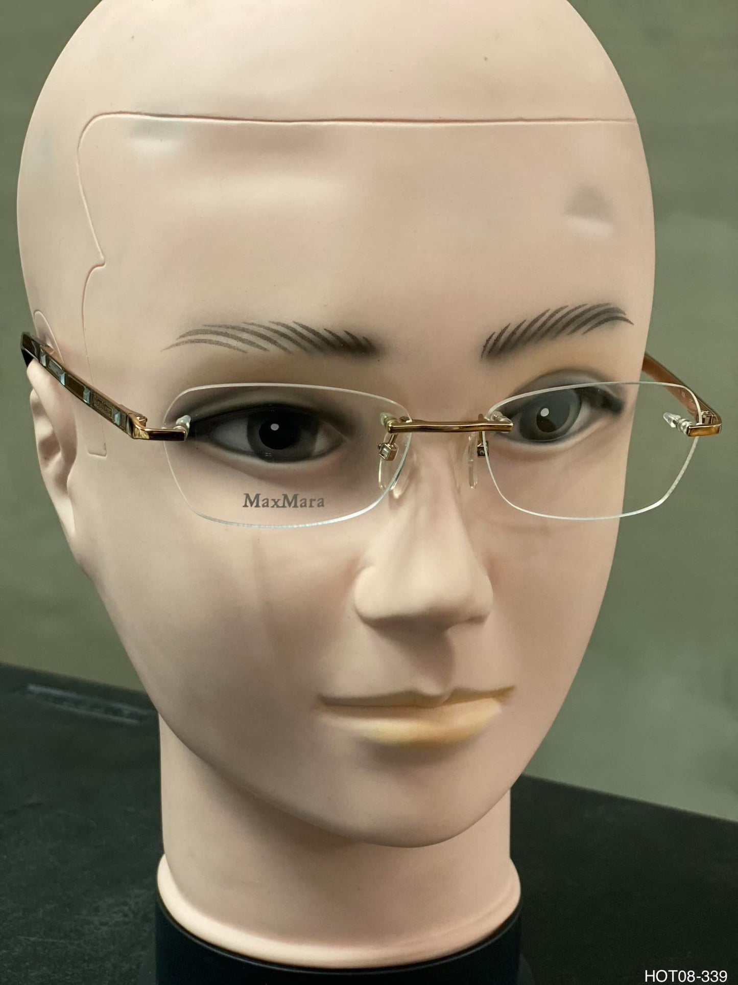 Plastic/Metal Frame MAX MARA Powder Transparent (MM1114900) Eyeglass