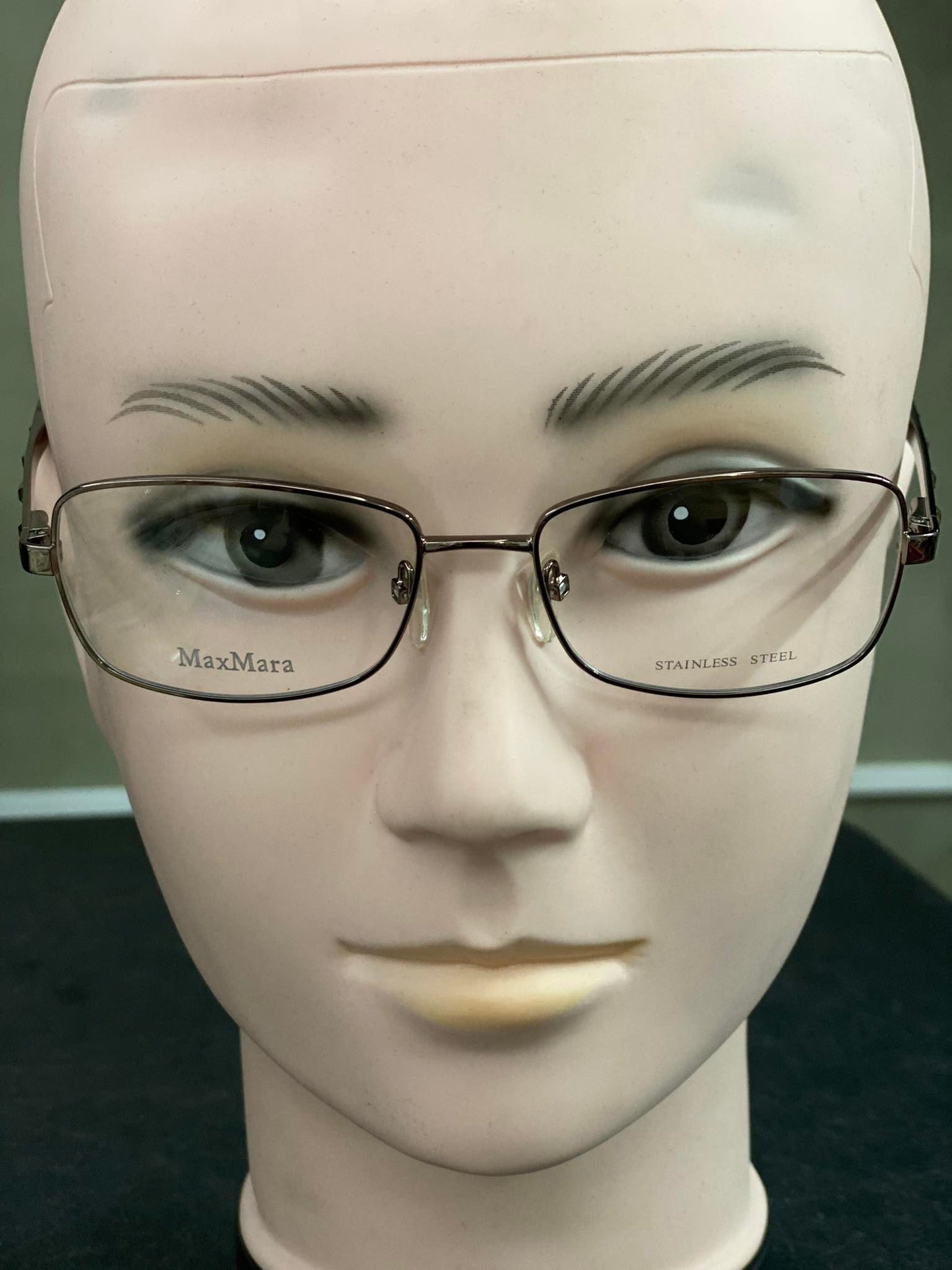 Plastic/Metal Frame MAX MARA Violet Brown (MM1115904) Eyeglass