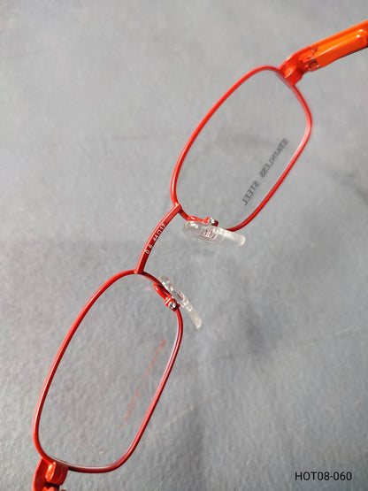 Stainless Metal Frame SAFILO Red (S155TUU) Eyeglass