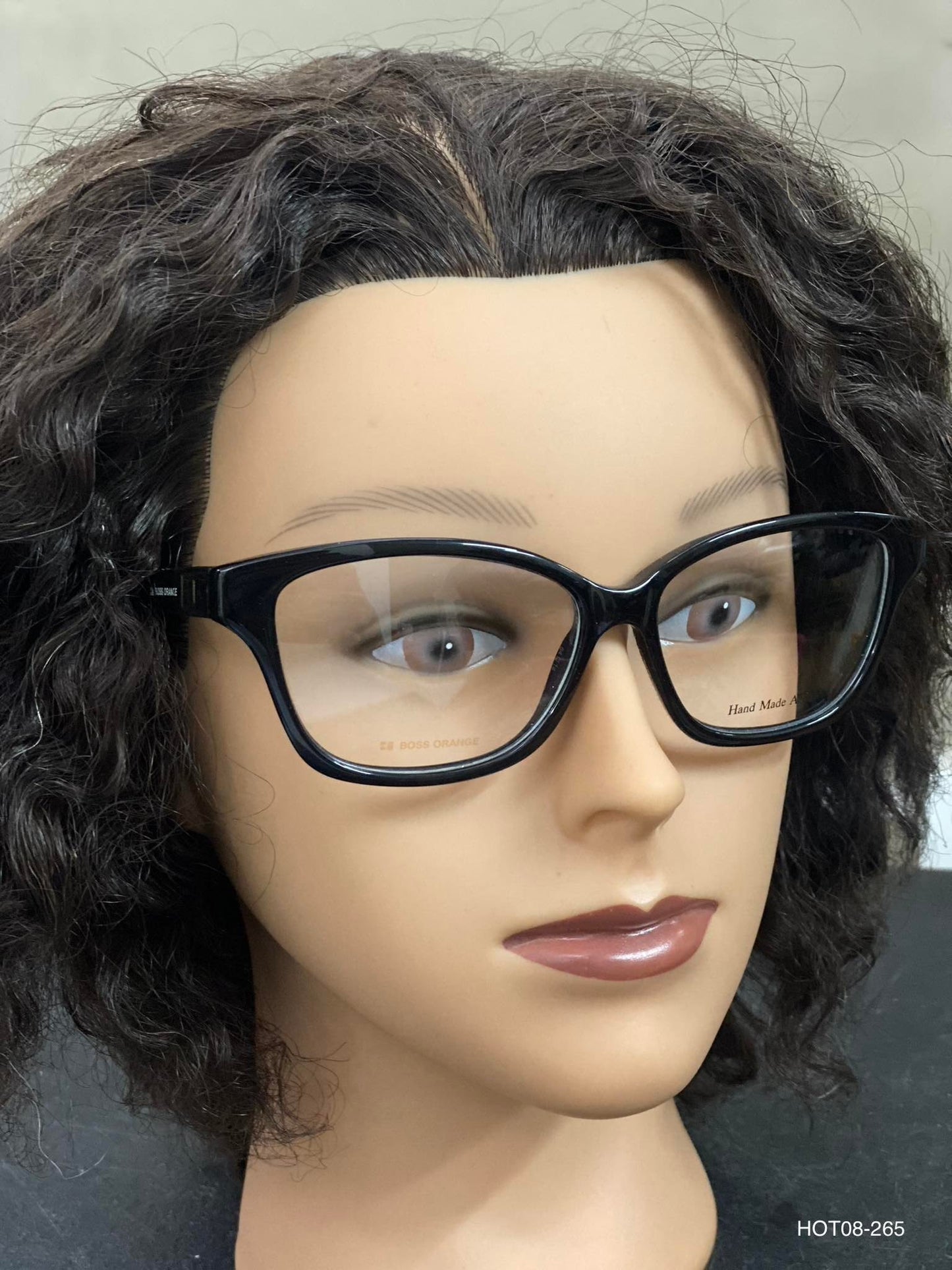 Plastic Frame BOSS ORANGE Glossy Black (B0 0008807) Eyeglass