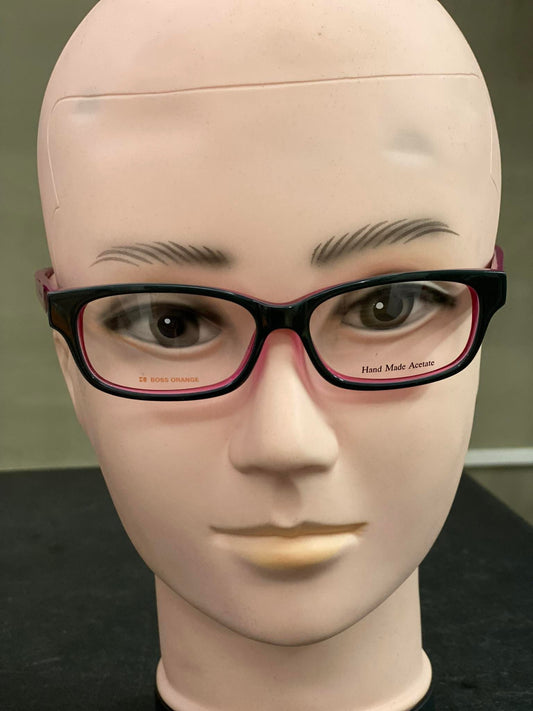 Plastic Frame BOSS ORANGE Pink/Black (B0 0009 SNY) Eyeglass