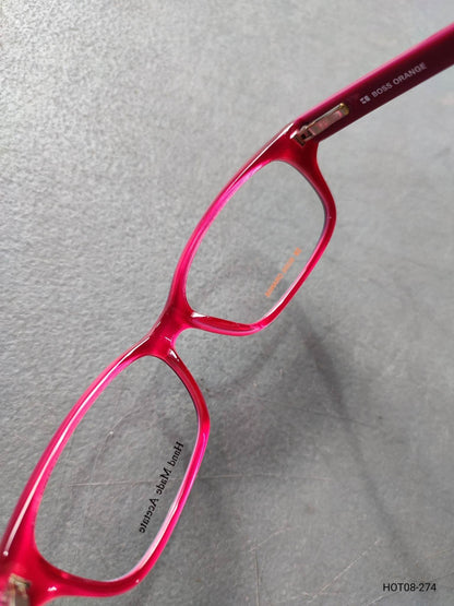 Plastic Frame BOSS ORANGE Pink/Black (B0 0009 SNY) Eyeglass