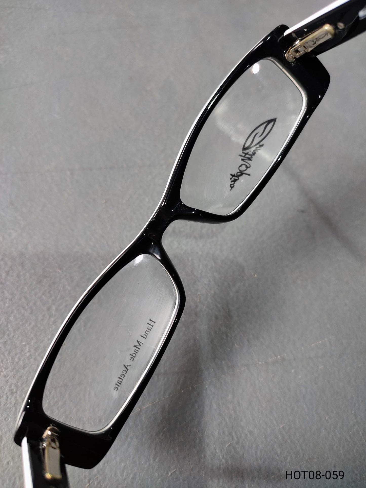 Plastic Frame SAFILO Black/White (INDIO 32W) Eyeglass