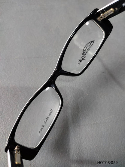 Plastic Frame SAFILO Black/White (INDIO 32W) Eyeglass
