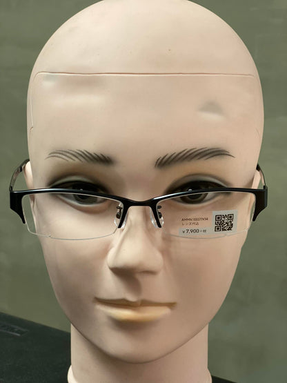 Plastic/Metal Frame JINS Matt Black (AMMN15S577K94) Eyeglass