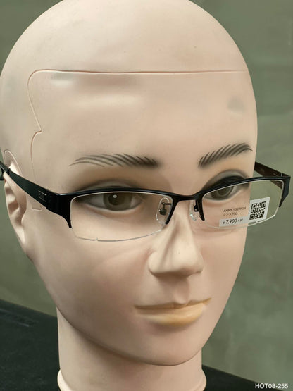 Plastic/Metal Frame JINS Matt Black (AMMN15S577K94) Eyeglass